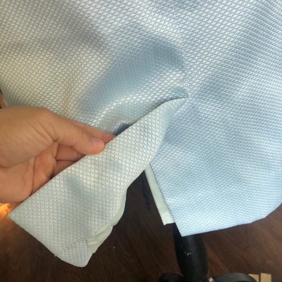 Bob Mackie couture stunning satin baby blue set - Picture 11 of 16